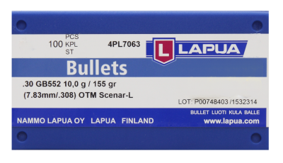 Lapua bullet 7.62mm, Scenar-L OTM 155gr GB552_2