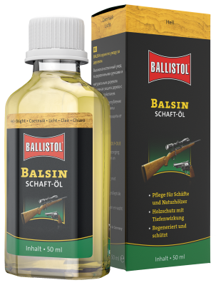 Ballistol Balsin Schaftöl hell, 50ml_1