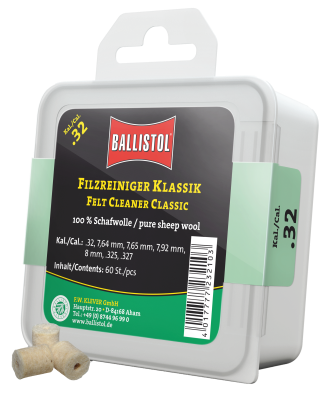 Ballistol Tampon de nettoyage Classique .32 (60)_1