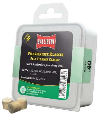 Ballistol Tampon de nettoyage Classique .40 (60)_1