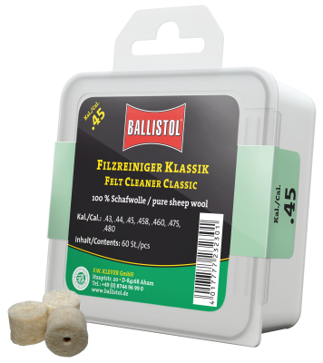 Ballistol Tampon de nettoyage Classique .45 (60)_1