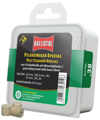 Ballistol Tampon de nettoyage Spécial .38 (60)_1