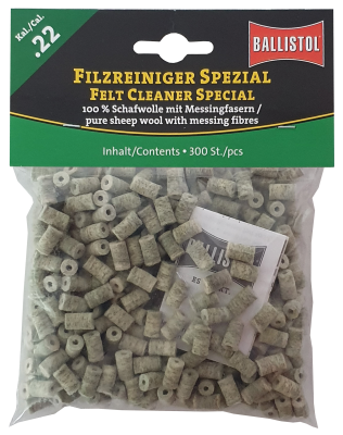 Ballistol Filzreiniger Spezial, Kal. .22 (300Stk)_1