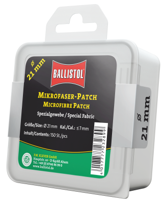 Ballistol Mikrofaser-Patch rund 21mm, (150Stk)_1