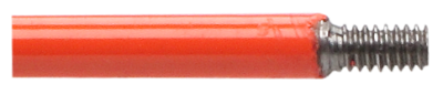 Stil Putzstock Ø4mm-1/8", orange lackiert 69cm_2