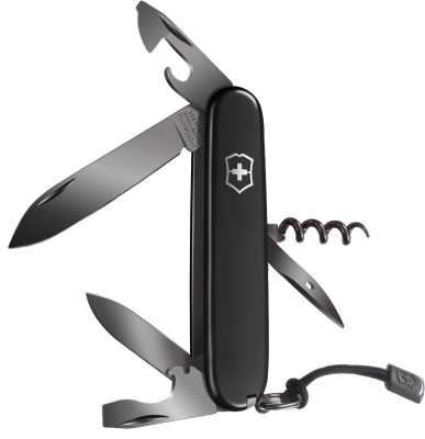 VICTORINOX Spartan PS, 91mm, SCHWARZ_1