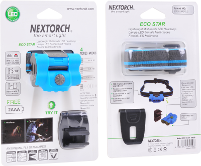 Nextorch lampe frontale Eco Star LED, 30/5Lumens_2