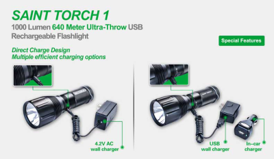 Nextorch Lampe Saint Torch1, LED 1000Lumen/5h_2