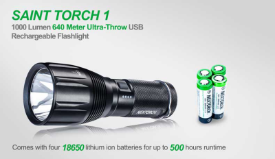 Nextorch Lampe Saint Torch1, LED 1000Lumen/5h_3