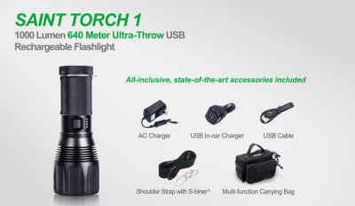 Nextorch Lampe Saint Torch1, LED 1000Lumen/5h_6