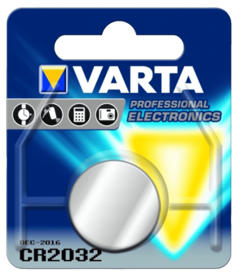 Varta Batterie CR 2032 Lithium 3V Knopfzelle_1