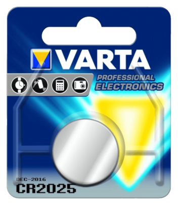 Varta Batterie CR 2025 Lithium 3V Knopfzelle_1