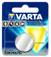 Varta Batterie CR 2025 Lithium 3V Knopfzelle