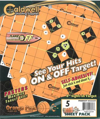 Caldwell Orange Peel Targets 8" selbstklebend_1