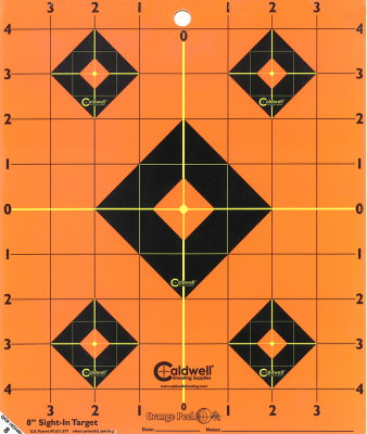 Caldwell Orange Peel Targets 8" selbstklebend_2