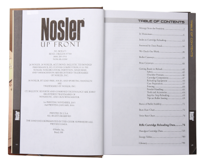 Nosler Buch Reloading Manual, #9_2