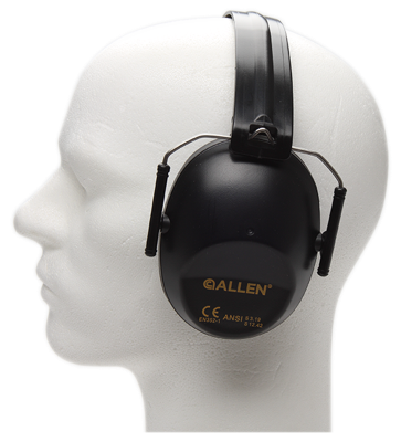 Allen Low Profile Hearing Protection, 26NRR blk_1