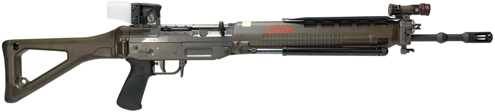 Occ. SIG Sauer Halbauto. SG550 GP90 Grün Lauf 30%_1