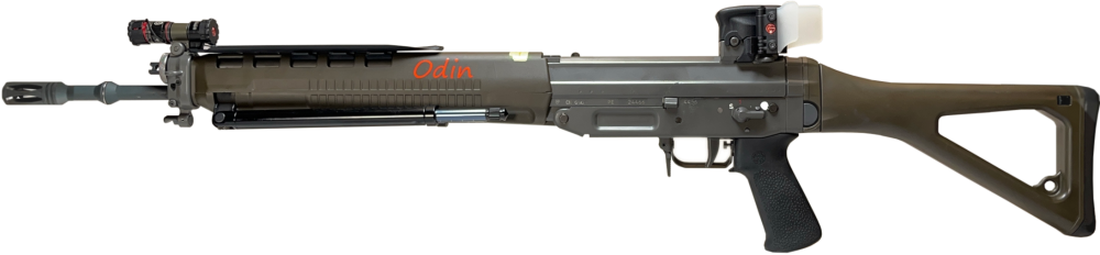 Occ. SIG Sauer Halbauto. SG550 GP90 Grün Lauf 30%_2