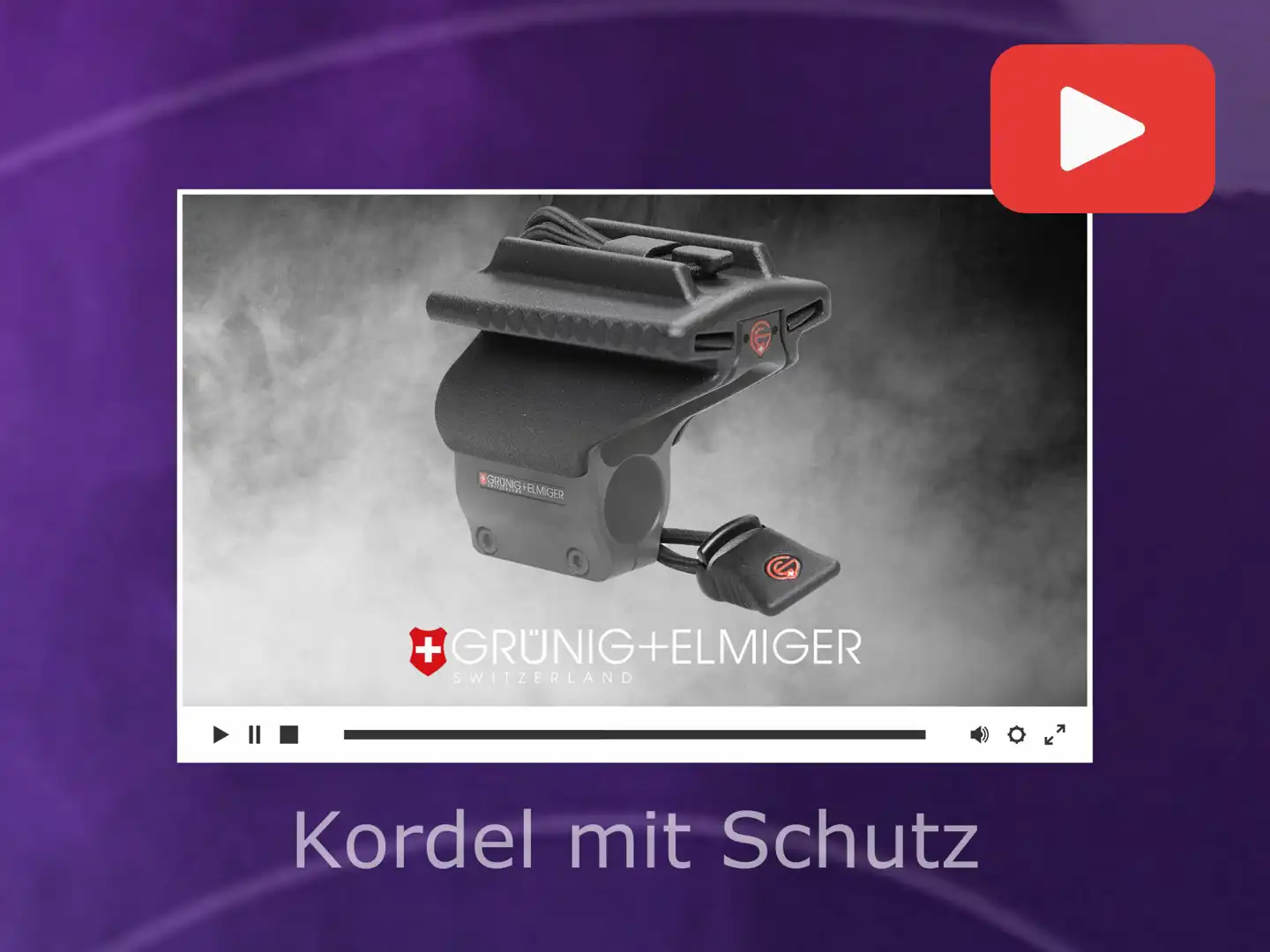 Kordel mit Kornträgerschutz