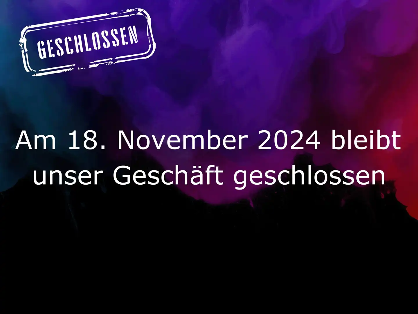 Geschlossen